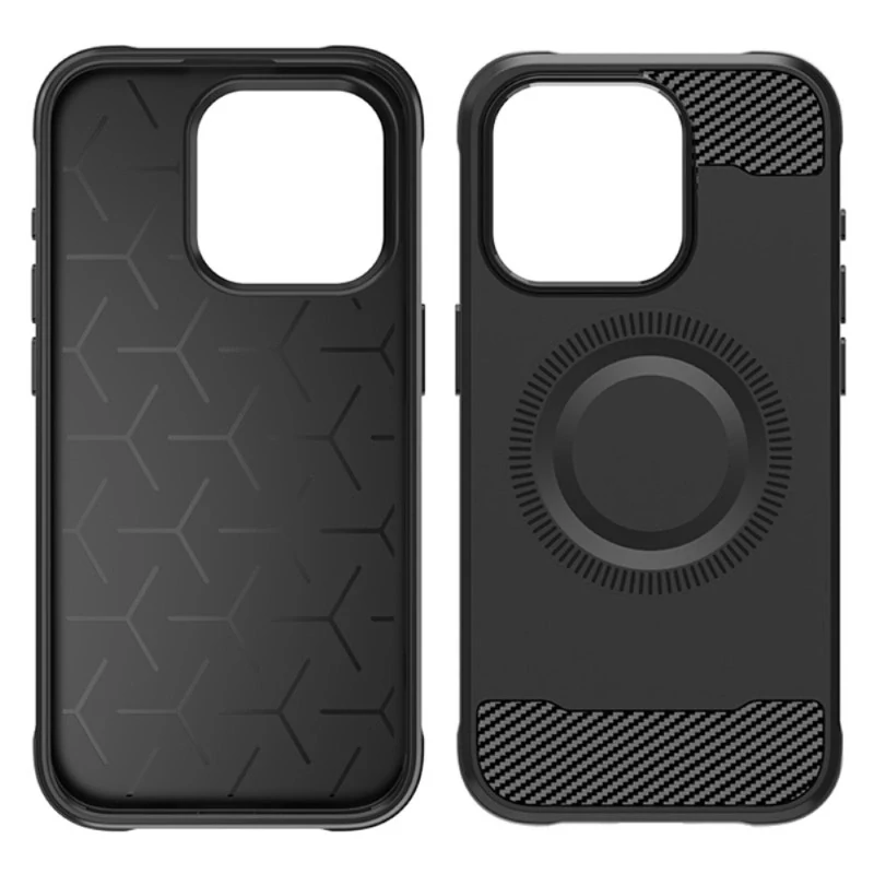 Kryt na iPhone 14 Pro Max gumový (podpora MagSafe) zelený