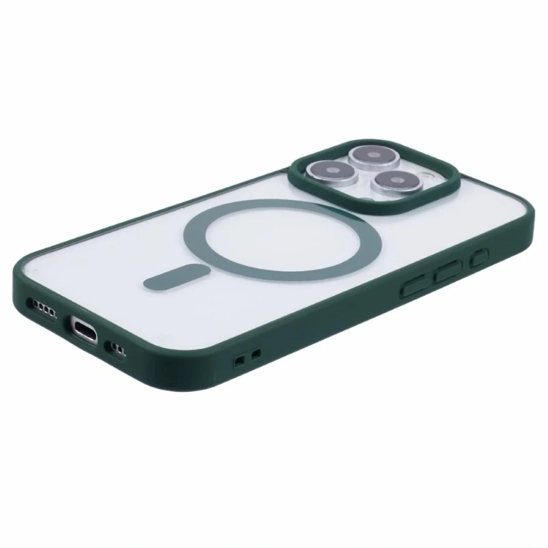 Kryt na iPhone 16 Pro Max matný s podporou MagSafe zelený