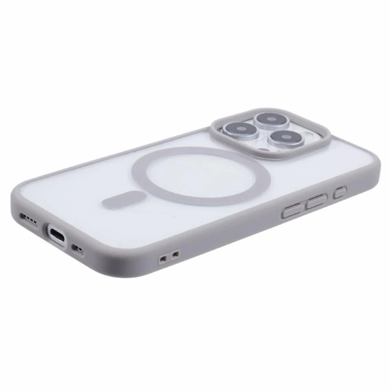 Kryt na iPhone 16 Pro Max matný s podporou MagSafe šedý