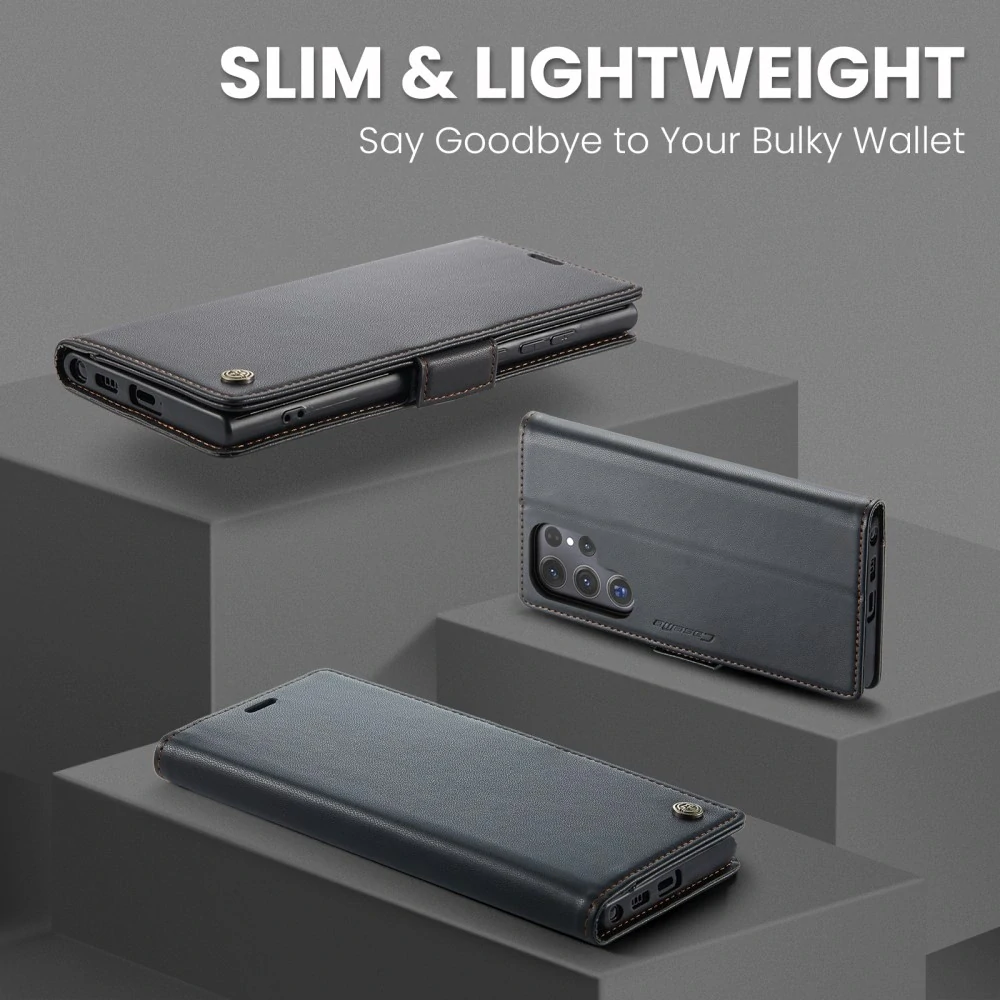 Puzdro na Samsung Galaxy S25 Ultra CASEME Smooth čierne