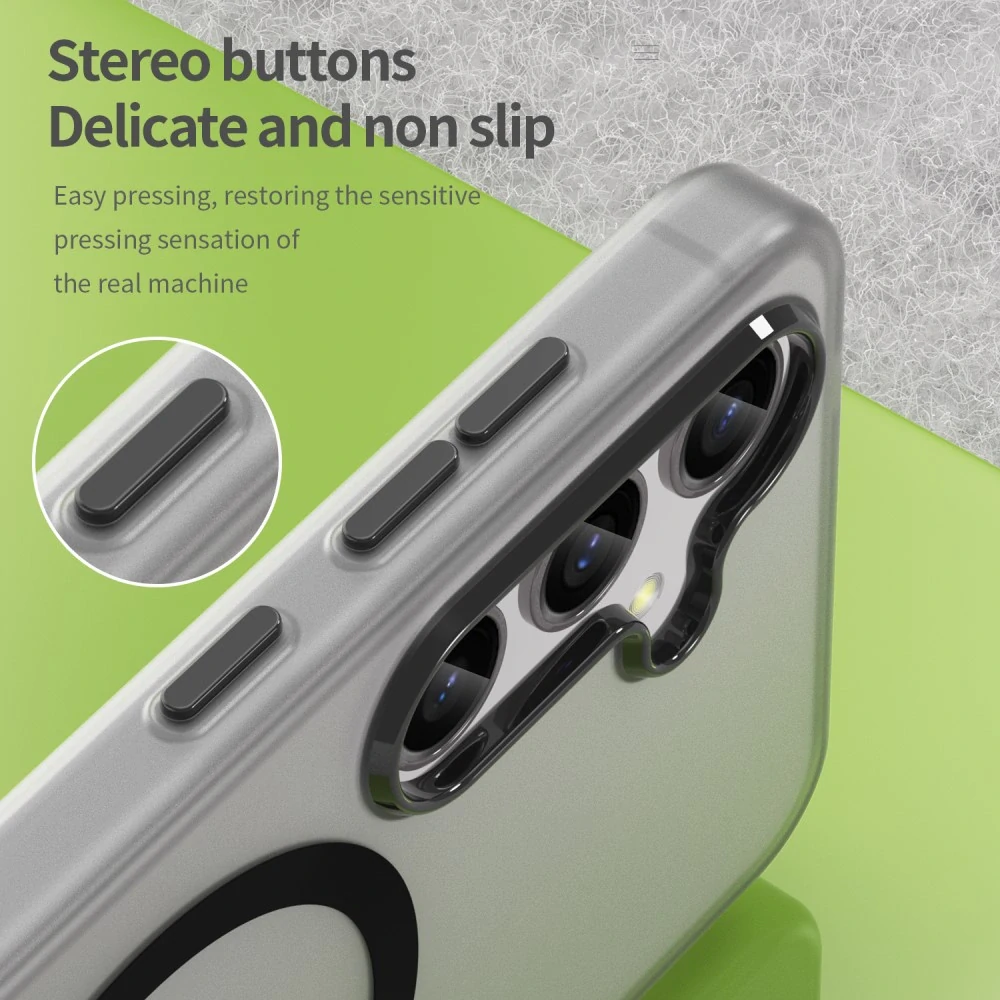 Kryt na Samsung Galaxy S24 gumový Magnetic (podpora MagSafe) čierny