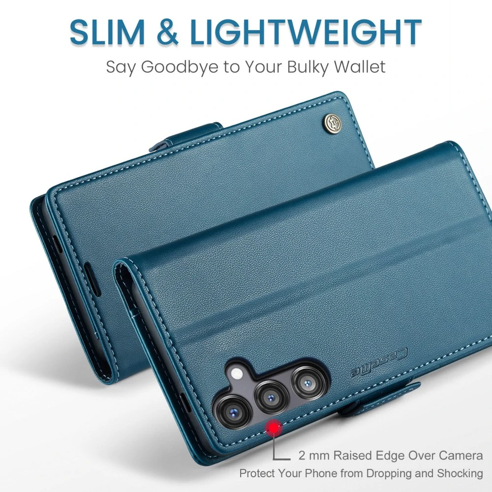 Puzdro na Samsung Galaxy S24 FE CASEME smooth modré