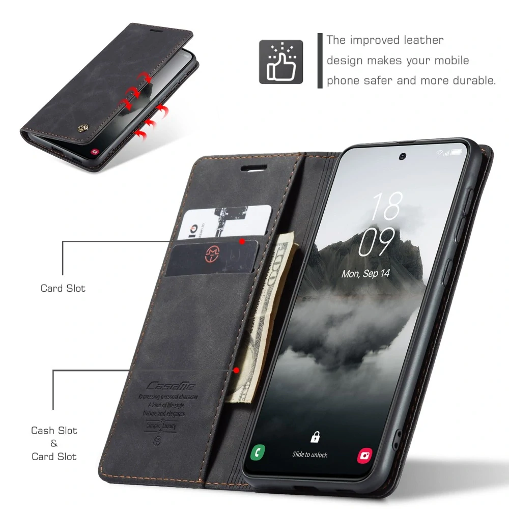 Puzdro na Samsung Galaxy S24 FE CASEME čierne
