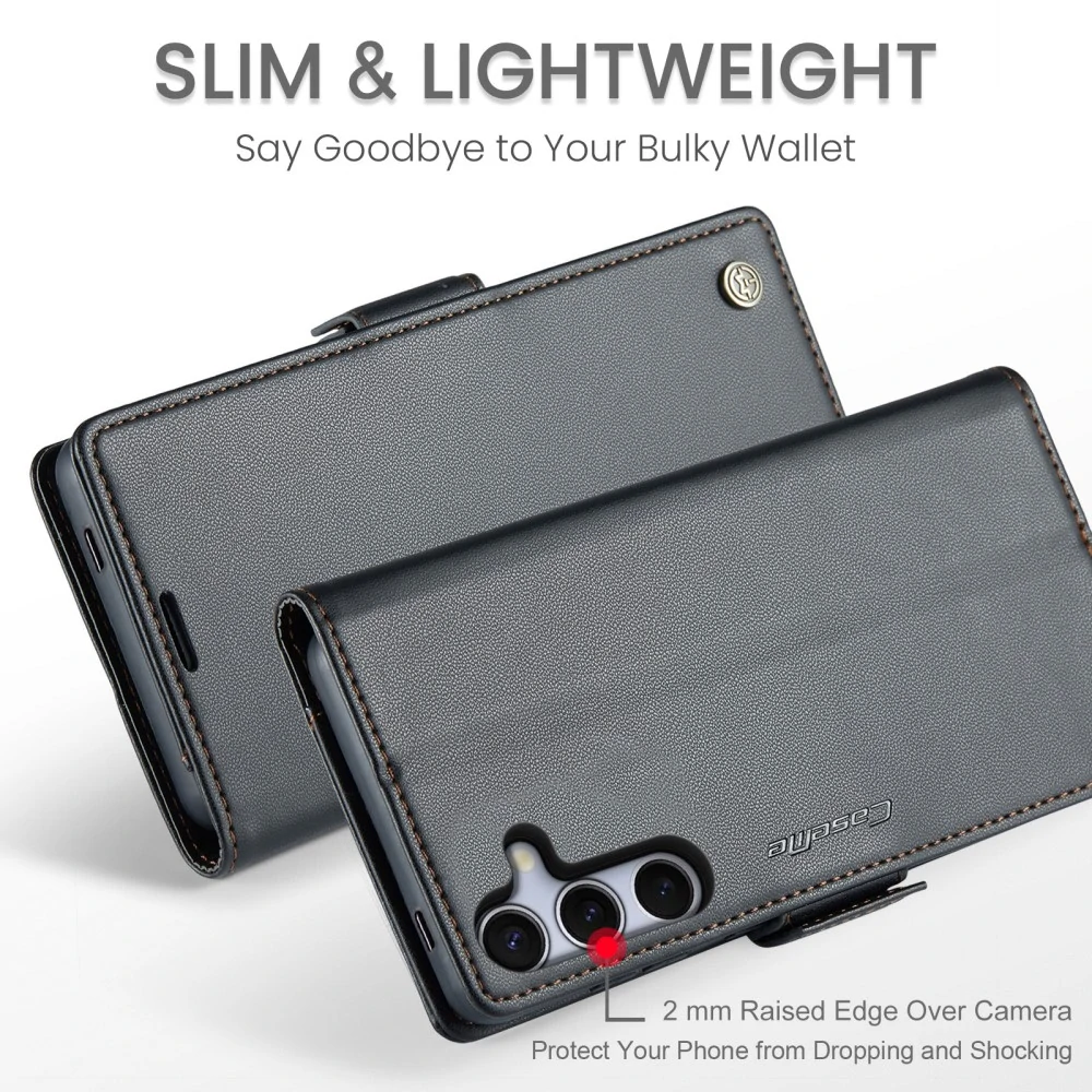 Puzdro na Samsung Galaxy S25+ CASEME smooth čierne