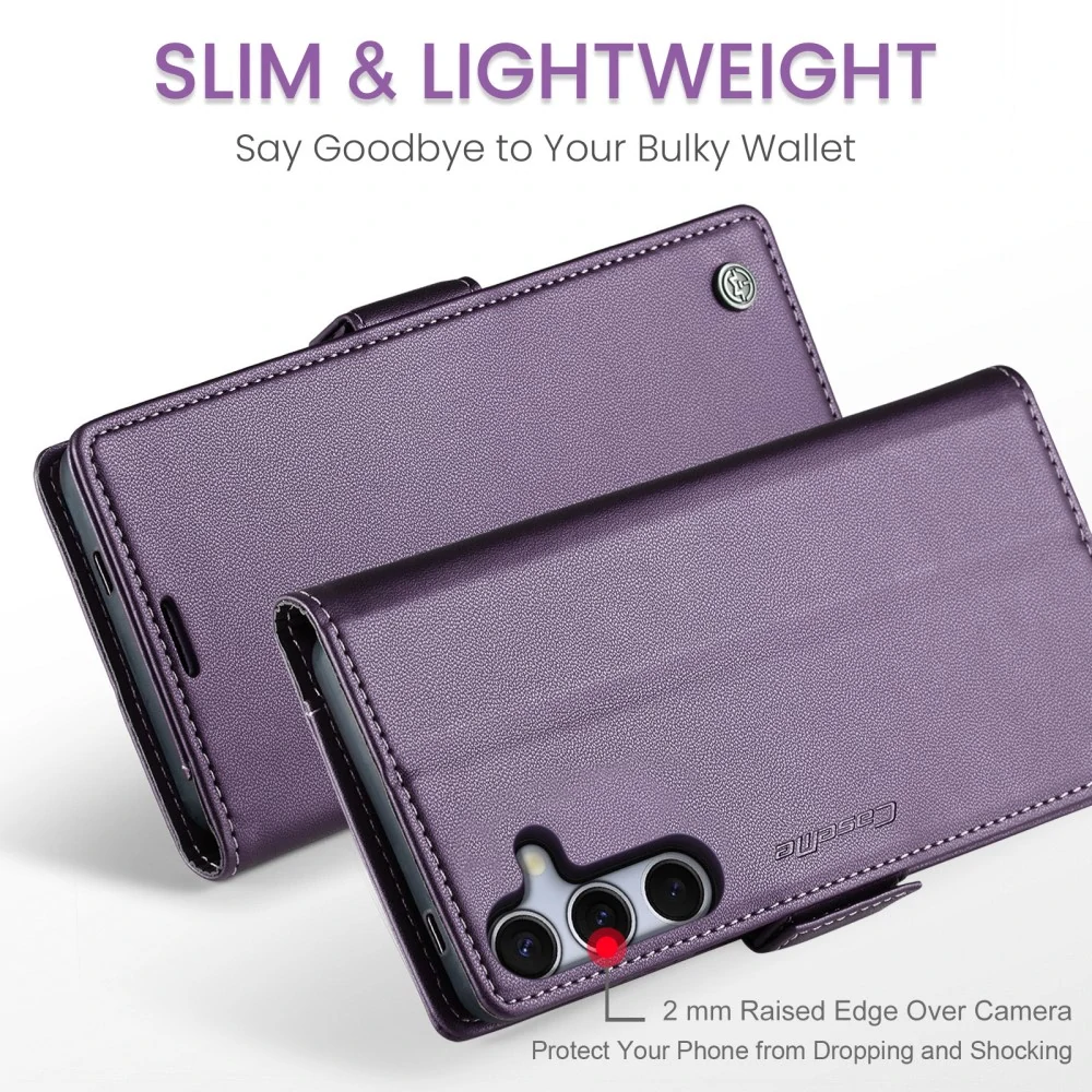 Puzdro na Samsung Galaxy S25+ CASEME smooth fialové