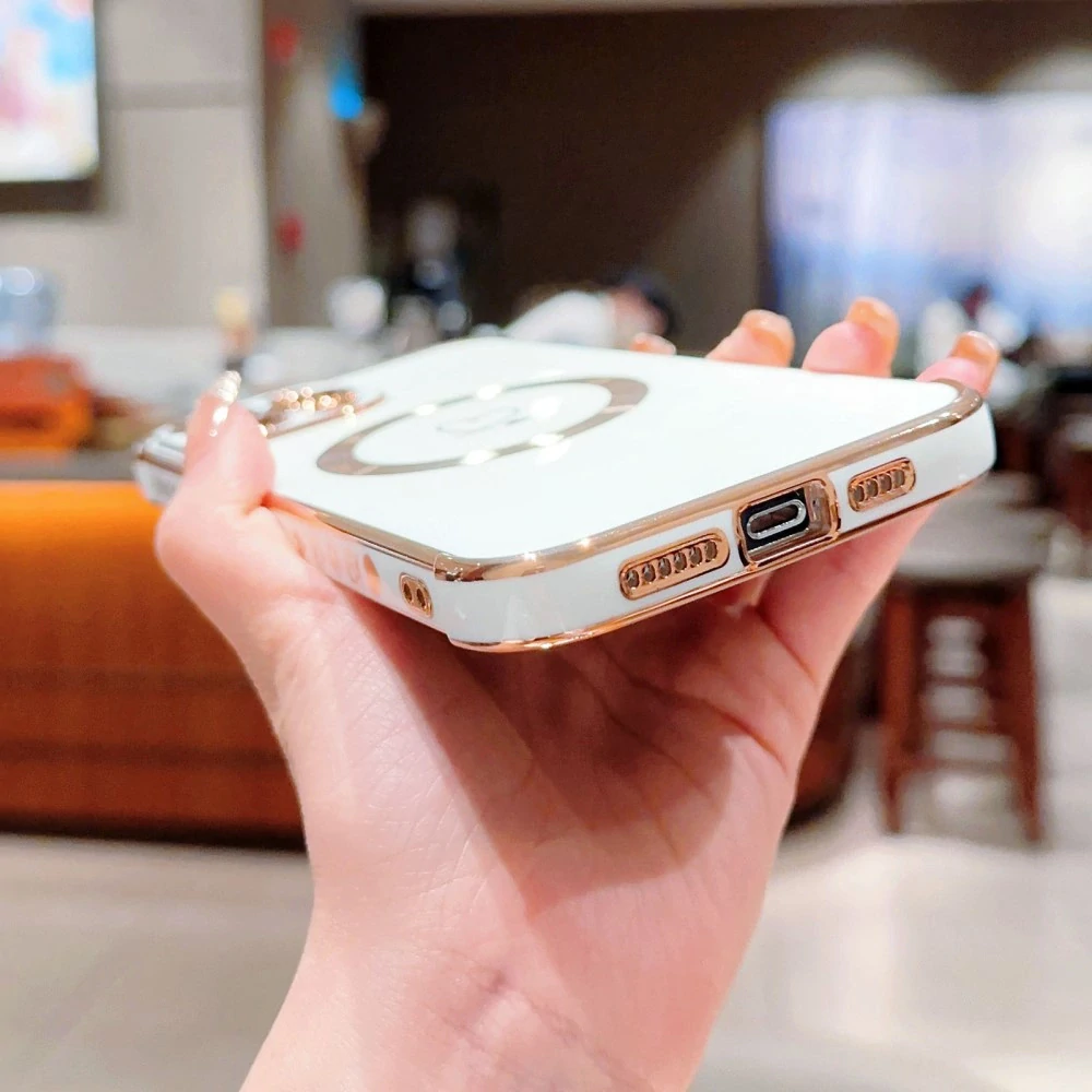 Kryt na iPhone 14 Pro Max Srdiečko s podporou MagSafe čierny