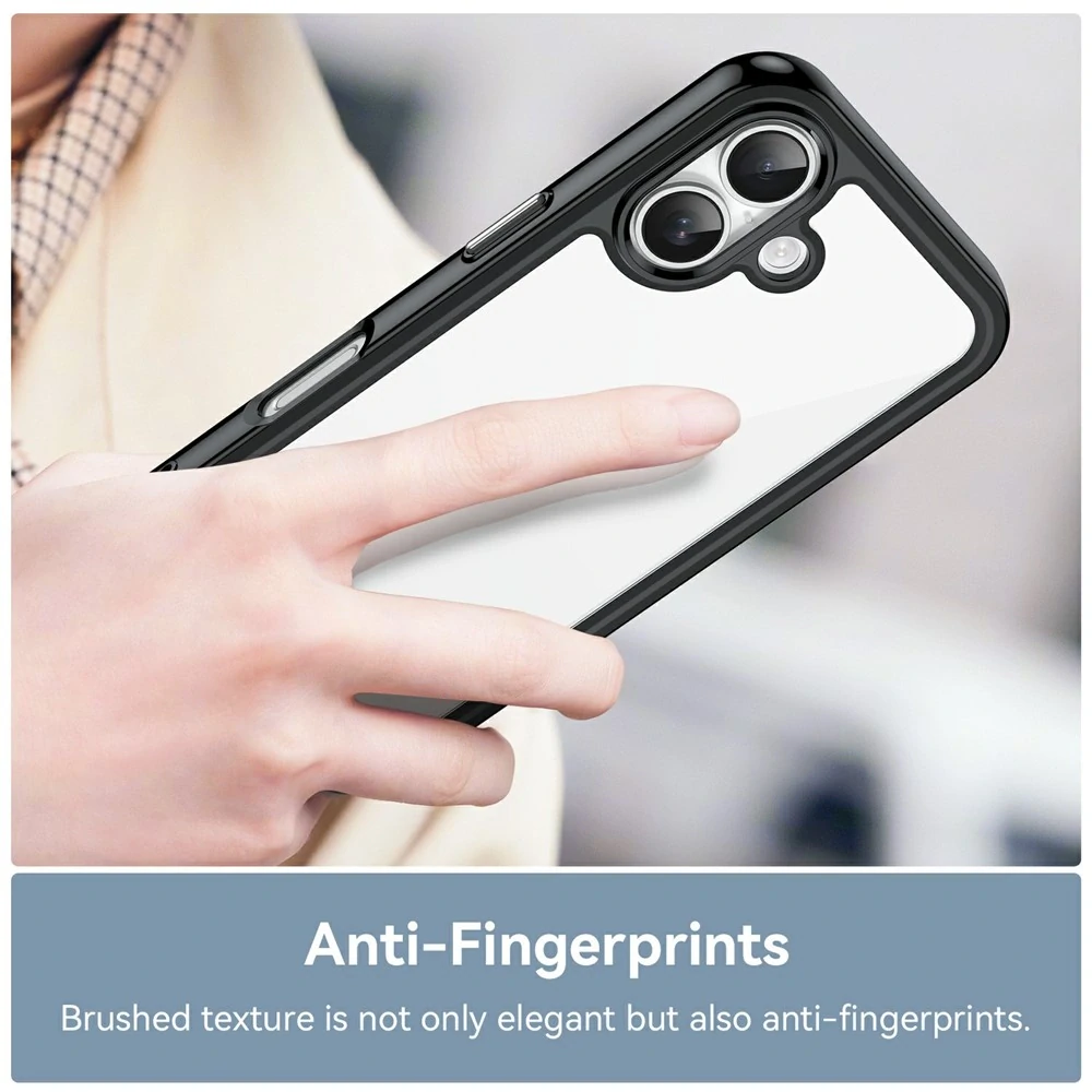 Kryt na iPhone 17 gumový odolný čierny