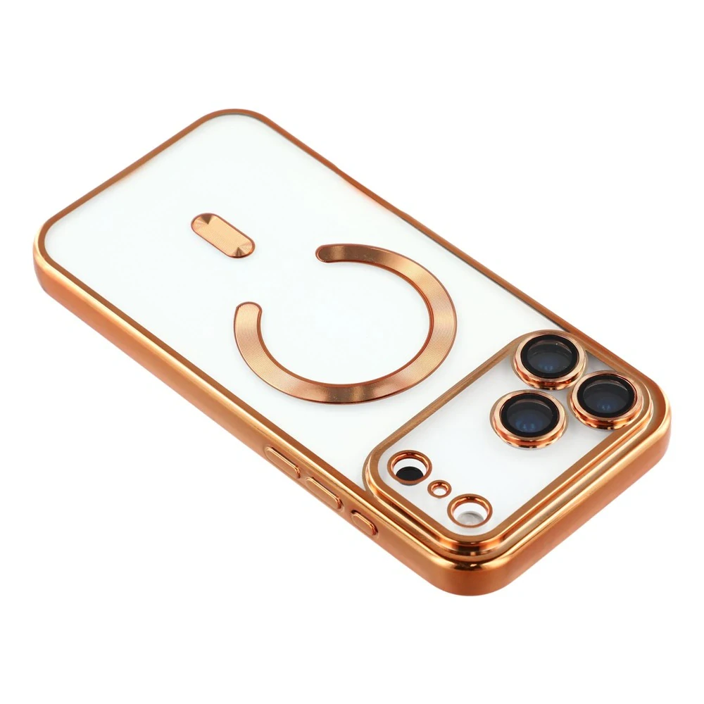 Kryt na iPhone 17 Pro Max s podporou MagSafe oranžový