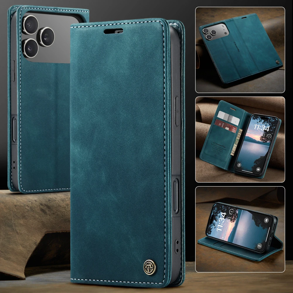 Puzdro CASEME pre iPhone 17 Pro Max modré