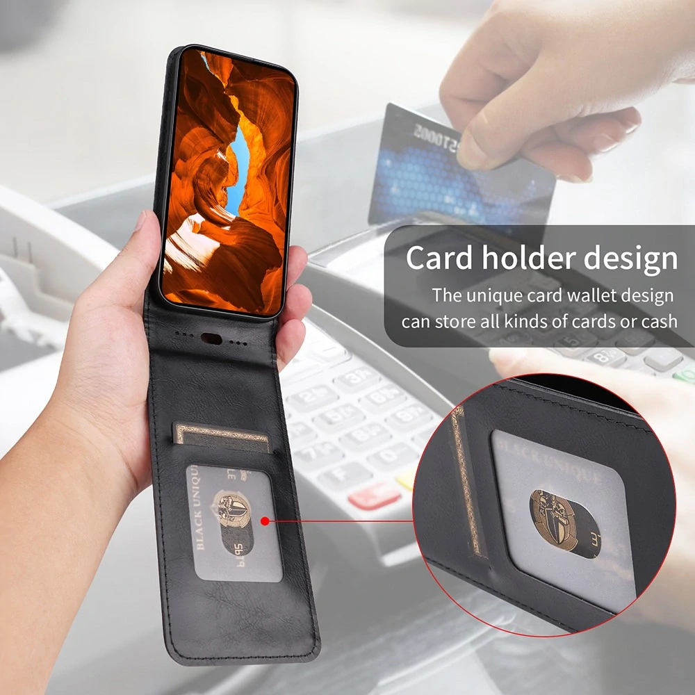 Puzdro na Samsung Galaxy S25 Flip čierne