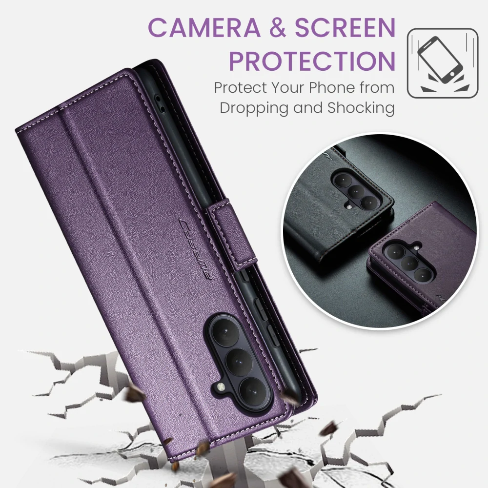 Puzdro na Samsung Galaxy S26 CASEME smooth fialové