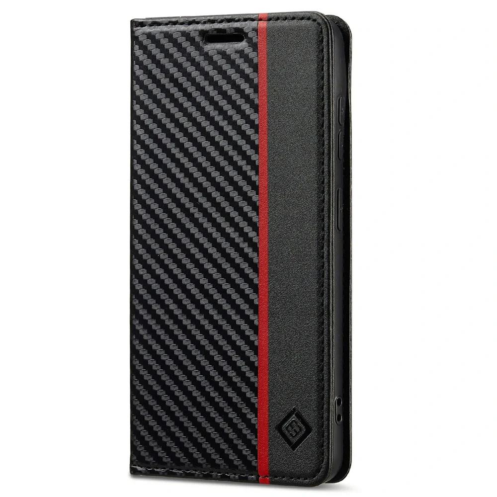 Puzdro na Samsung Galaxy S26 LC.IMEEKE Carbon vertical