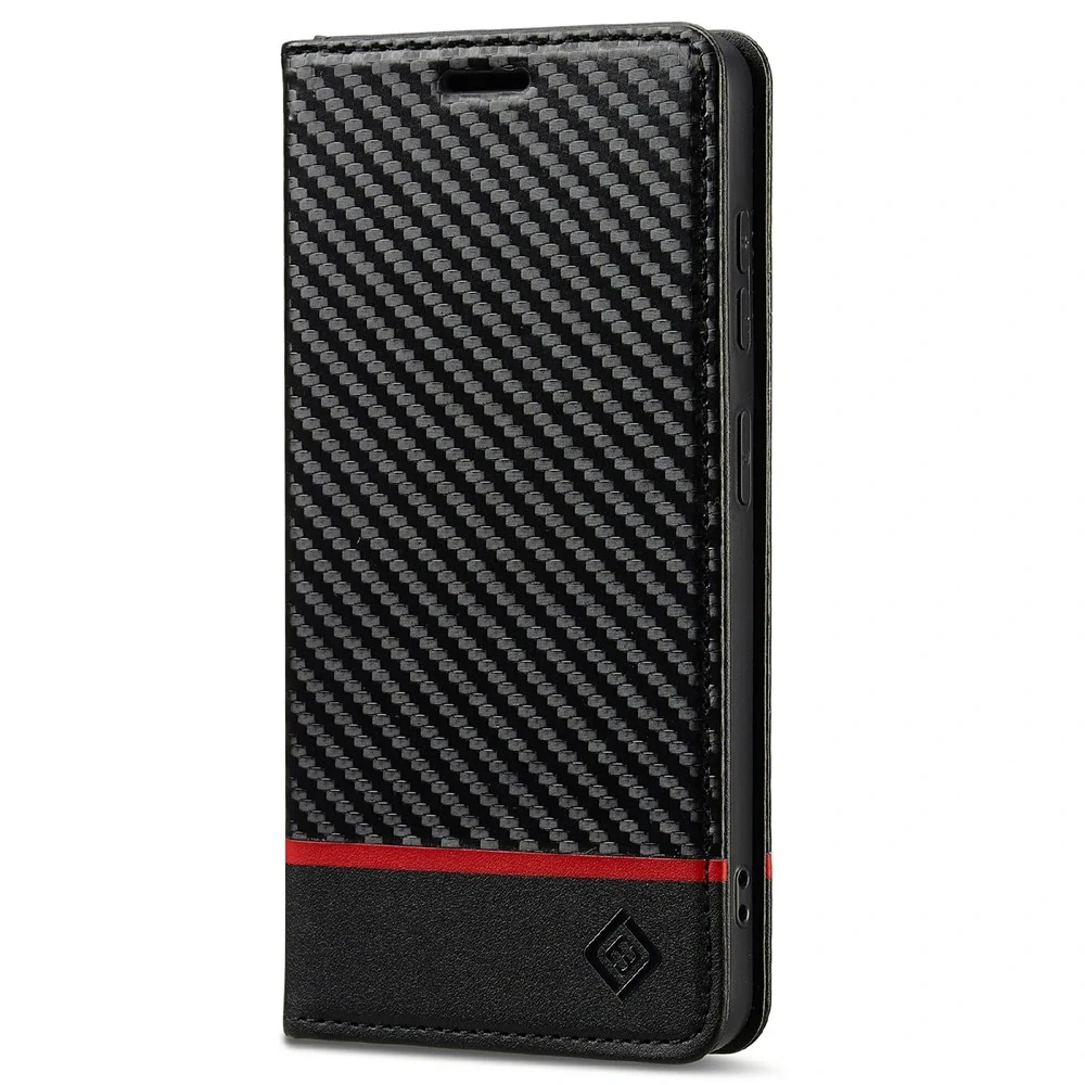 Puzdro na Samsung Galaxy S26 LC.IMEEKE Carbon horizontal