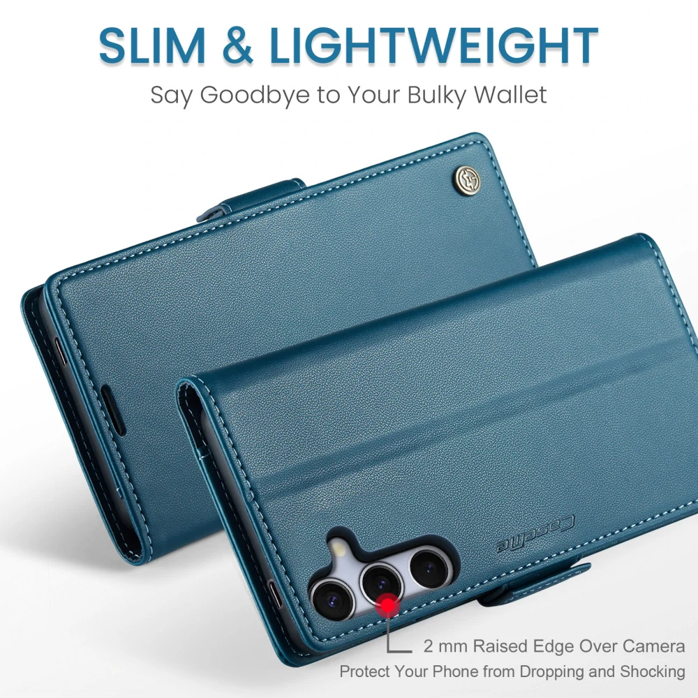 Puzdro na Samsung Galaxy S25 FE CASEME smooth modré