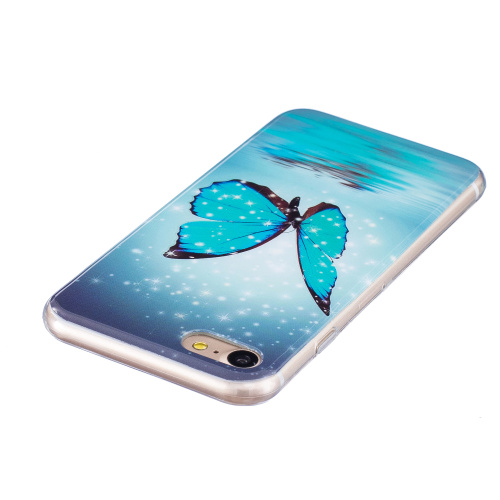 Kryt na iPhone 7 / 8 / SE ( 2020 / 2022 ) svietiaci Motýľ a hviezdy