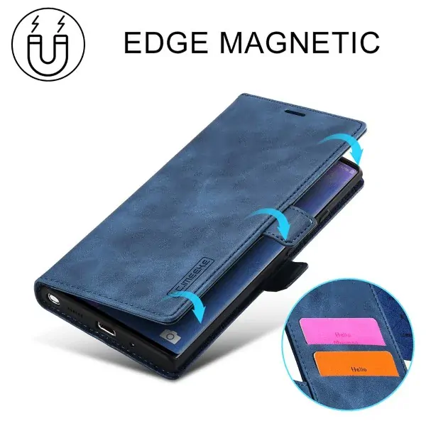 Puzdro na Samsung Galaxy Note 20 Ultra LC.IMEEKE modré