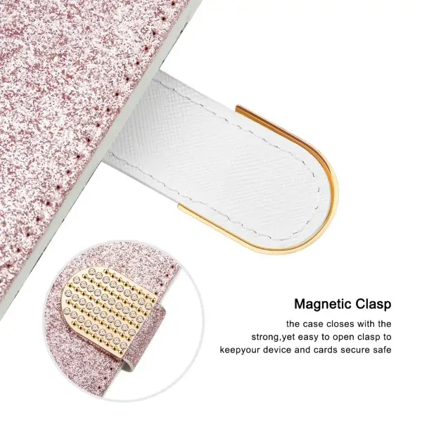 Púzdro pre iPhone 12 Pro Max Glitter ružové