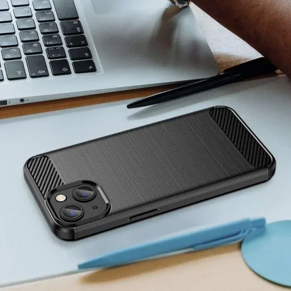 Kryt na iPhone 14 Plus Carbon černý
