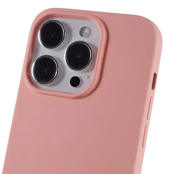 Kryt na iPhone 14 Pro Max gumový ružový