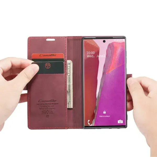 Puzdro na Samsung Galaxy Note 20 Ultra CASEME červené