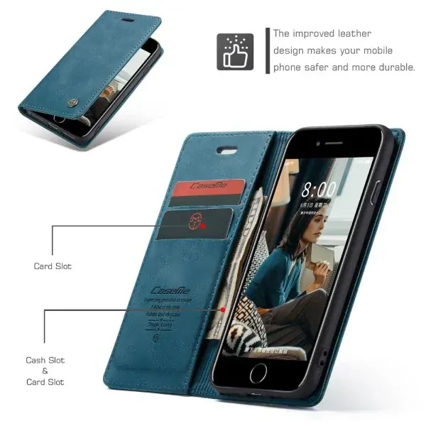 Púzdro CASEME pre iPhone 7 / 8 / SE ( 2020 / 2022 ) modré