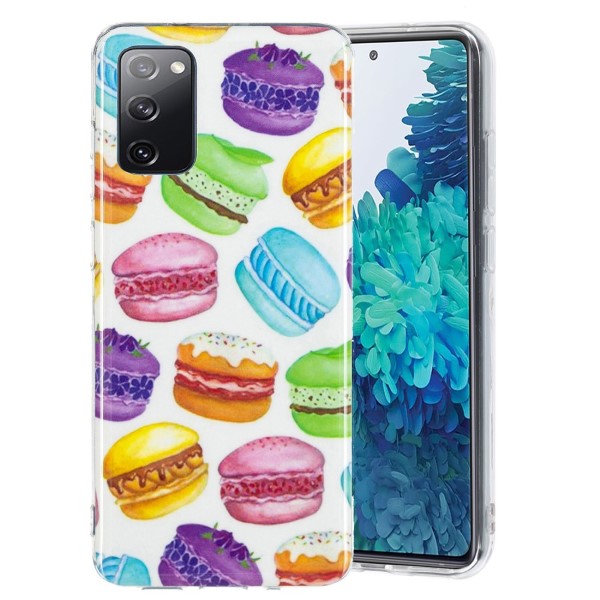 Kryt na Samsung Galaxy S20 FE svietiaci Makrónka