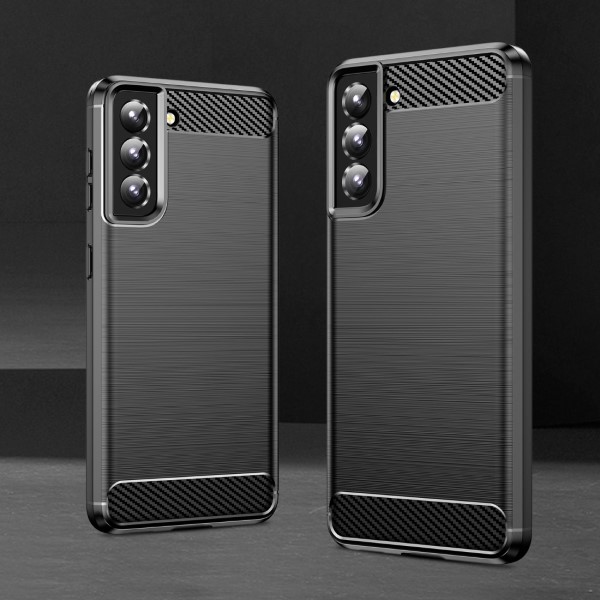 Kryt na Samsung Galaxy S21 Carbon čierny