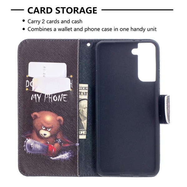 Puzdro na Samsung Galaxy S21 Plus Medveď