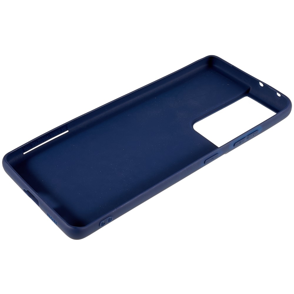 Kryt na Samsung Galaxy S21 Ultra Silikónový modrý