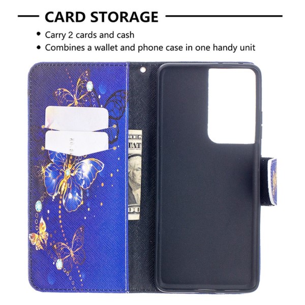 Puzdro na Samsung Galaxy S21 Ultra Motýľ