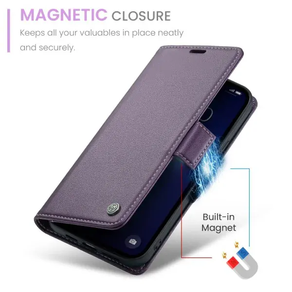 Púzdro na iPhone 13 Pro Max CASEME smooth fialové