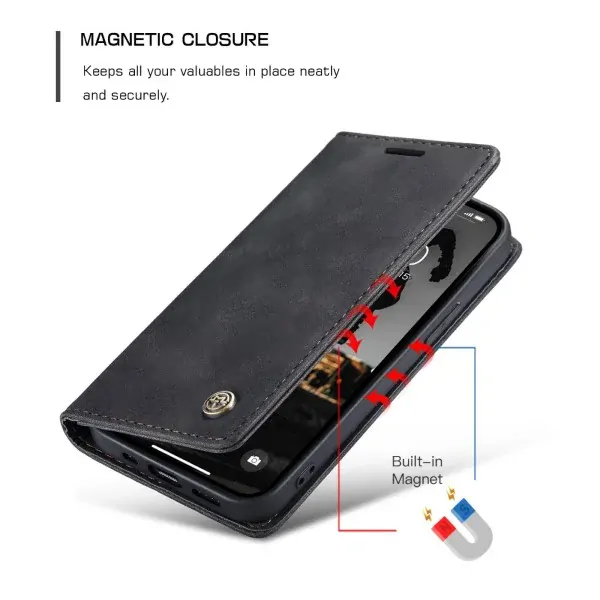 Púzdro na iPhone 13 Pro Max CASEME čierne