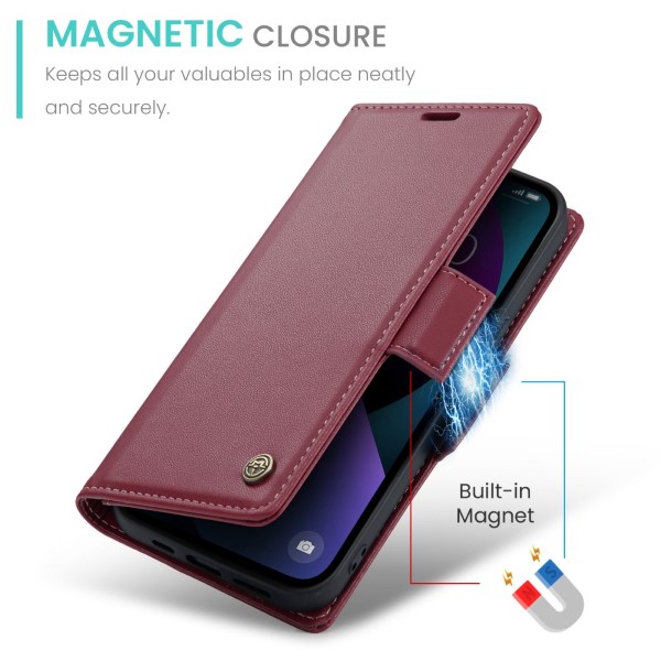 Púzdro pre iPhone 13 Mini CASEME smooth červené