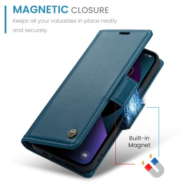 Puzdro na iPhone 14 Plus CASEME smooth modré