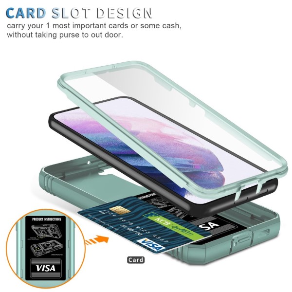 Kryt na Samsung Galaxy S22 Plus odolný s krytom na fotoaparát modrý