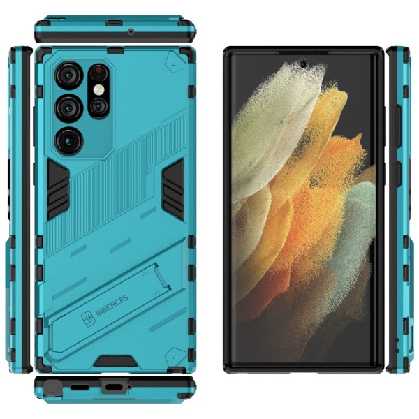 Kryt na Samsung Galaxy S22 Ultra odolný Shockproof modrý