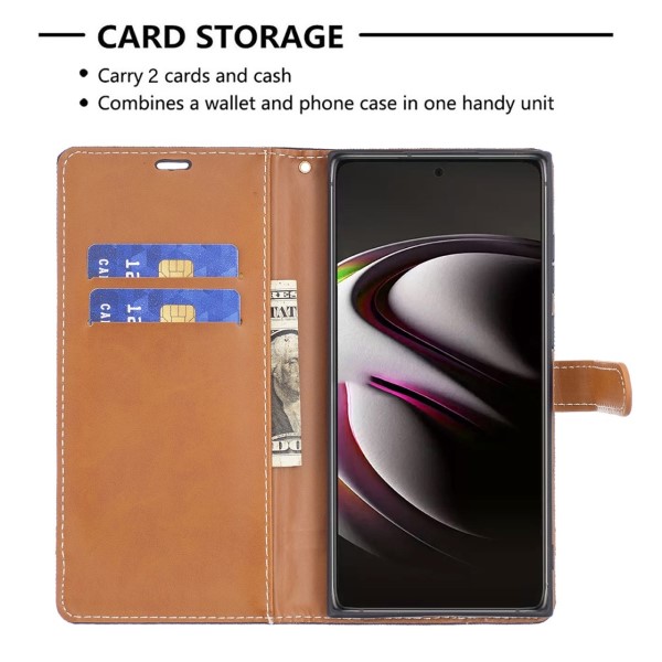 Puzdro na Samsung Galaxy S22 Ultra Jeans čierne