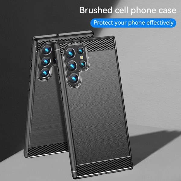 Kryt na Samsung Galaxy S22 Ultra Carbon čierny