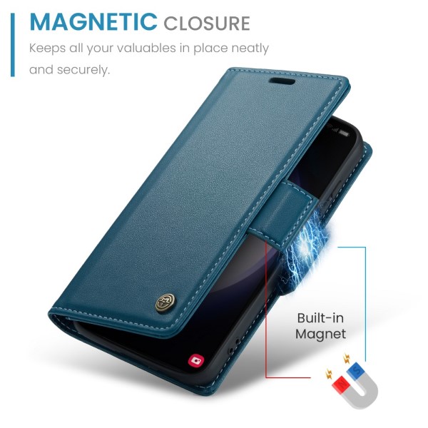 Puzdro na Samsung Galaxy S23 CASEME smooth modré