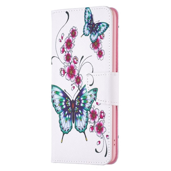 Puzdro na Samsung Galaxy S23 Motýľ bielej