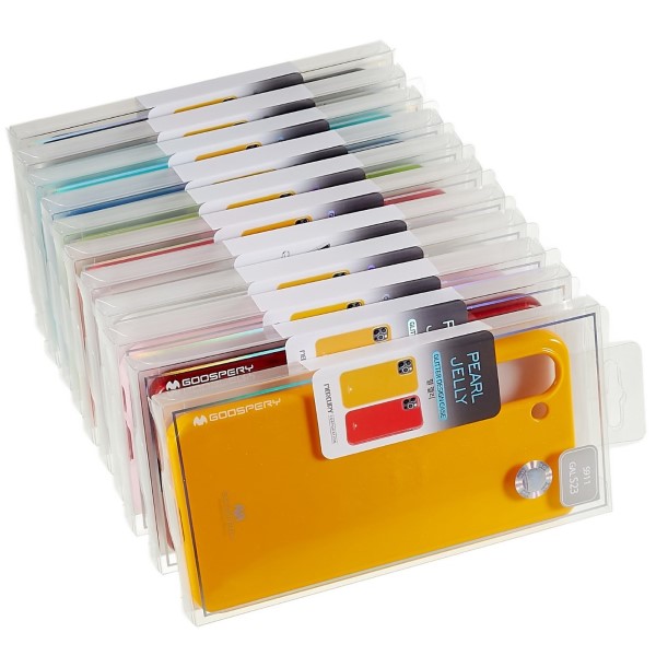 Kryt gumový na Samsung Galaxy S23 plus MERCURY Jelly žltý