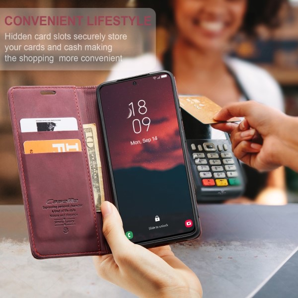 Puzdro na Samsung Galaxy S23 Plus CASEME červené