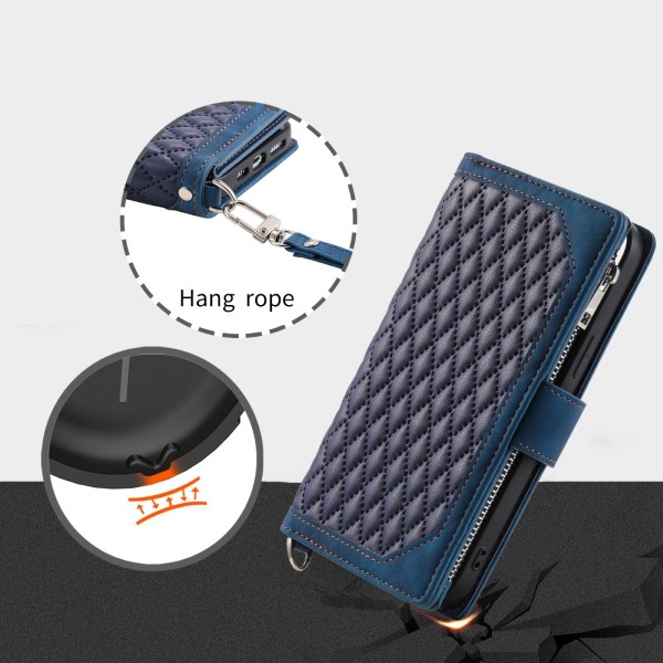 Puzdro na Samsung Galaxy S23 Ultra Luxury Double Layer modré