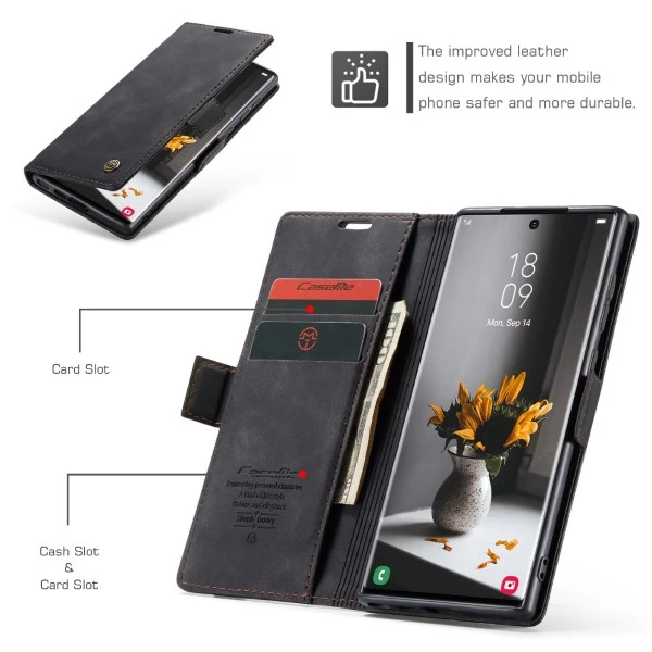 Puzdro na Samsung Galaxy S23 Ultra CASEME čierne