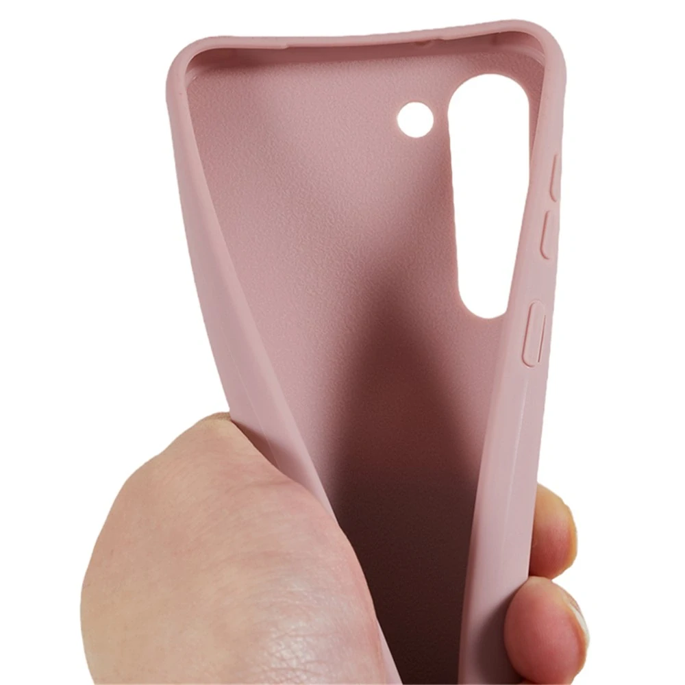 Kryt na Samsung Galaxy S23 Plus gumový so šnúrkou na krk staroružový