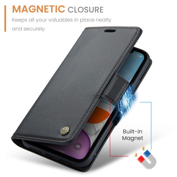 Púzdro pre iPhone 11 CASEME Smooth čierne