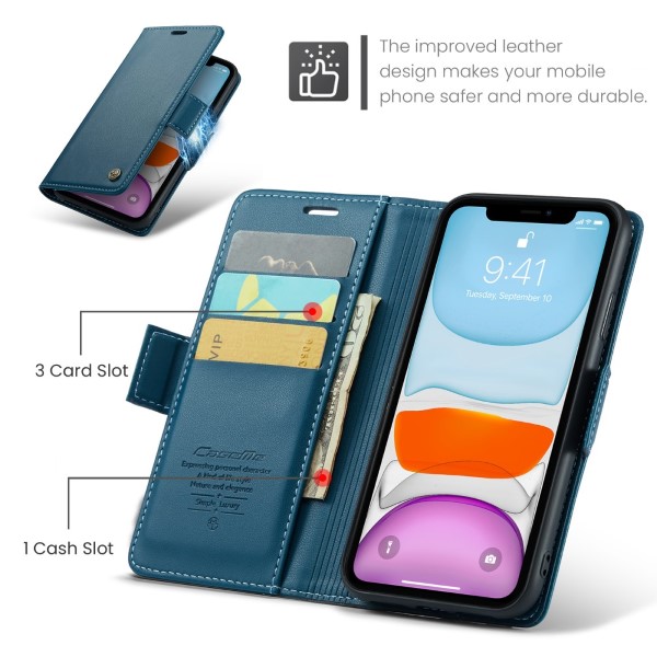 Púzdro pre iPhone 11 CASEME Smooth modré