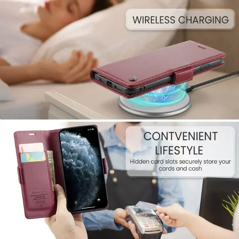 Púzdro pre iPhone 11 Pro CASEME smooth červené