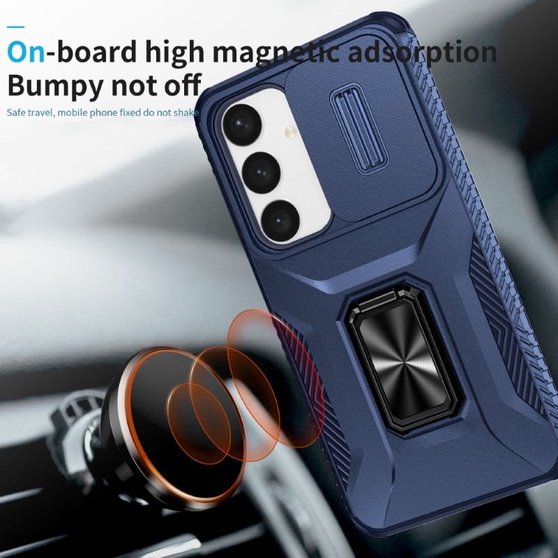 Kryt na Samsung Galaxy S24 odolný s krytom na fotoaparát tmavomodrý