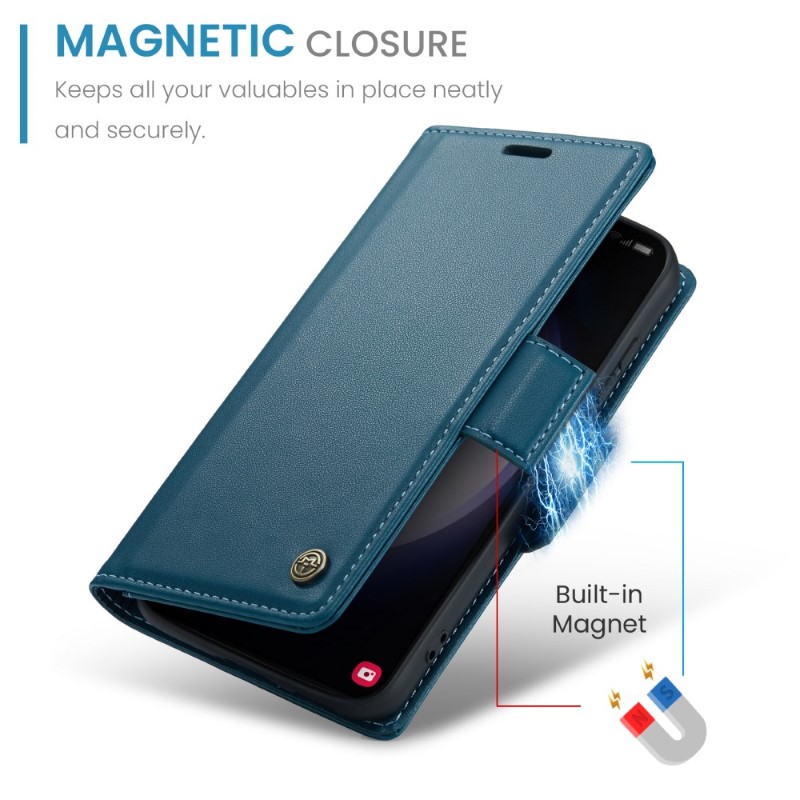 Puzdro na Samsung Galaxy S24 Plus CASEME smooth modré